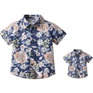 Matching Hawaiian shirts Daddy & Son